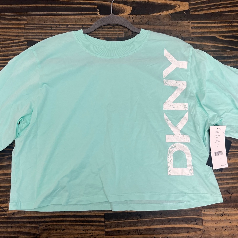 DKNY Mint Green Crop Top